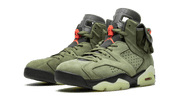 Air Jordan 6 Travis Scott Medium Olive 2
