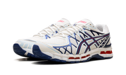ASICS Gel-Kayano 20 Cream Blue Red 3