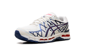 ASICS Gel-Kayano 20 Cream Blue Red 5