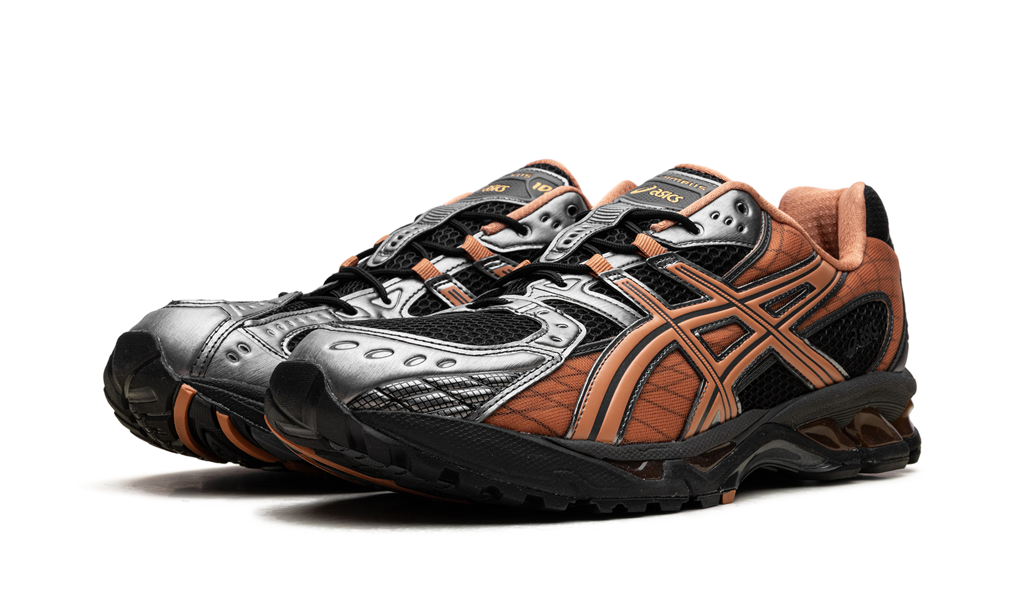 ASICS Gel-Nimbus 10.1 Black Rust Orange 3