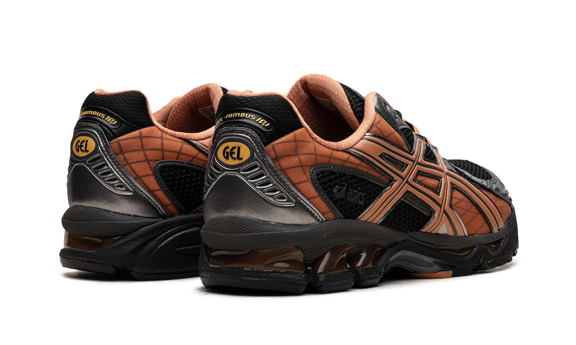 ASICS Gel-Nimbus 10.1 Black Rust Orange 4