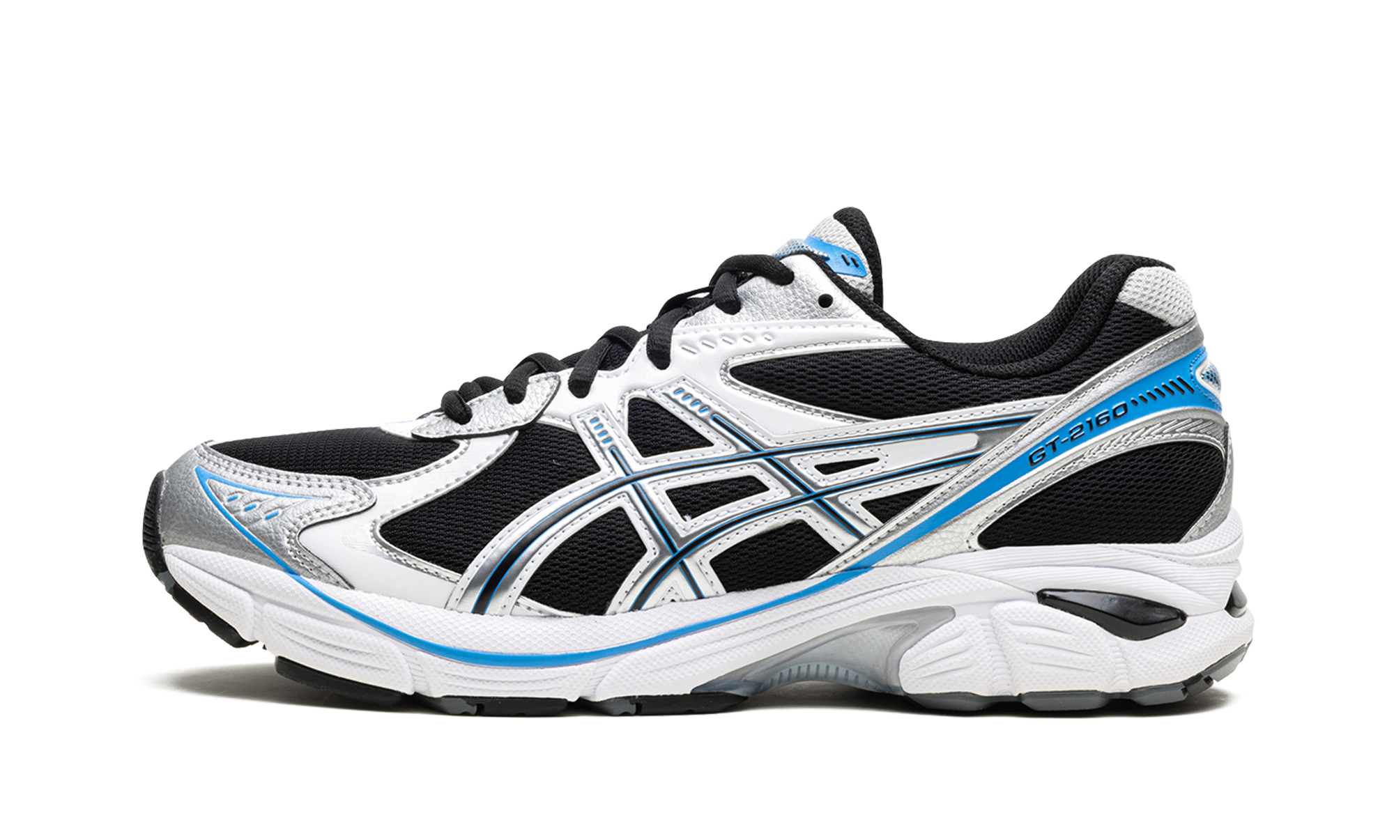 ASICS GT-2160 Black Pure Silver Bright Blue 5
