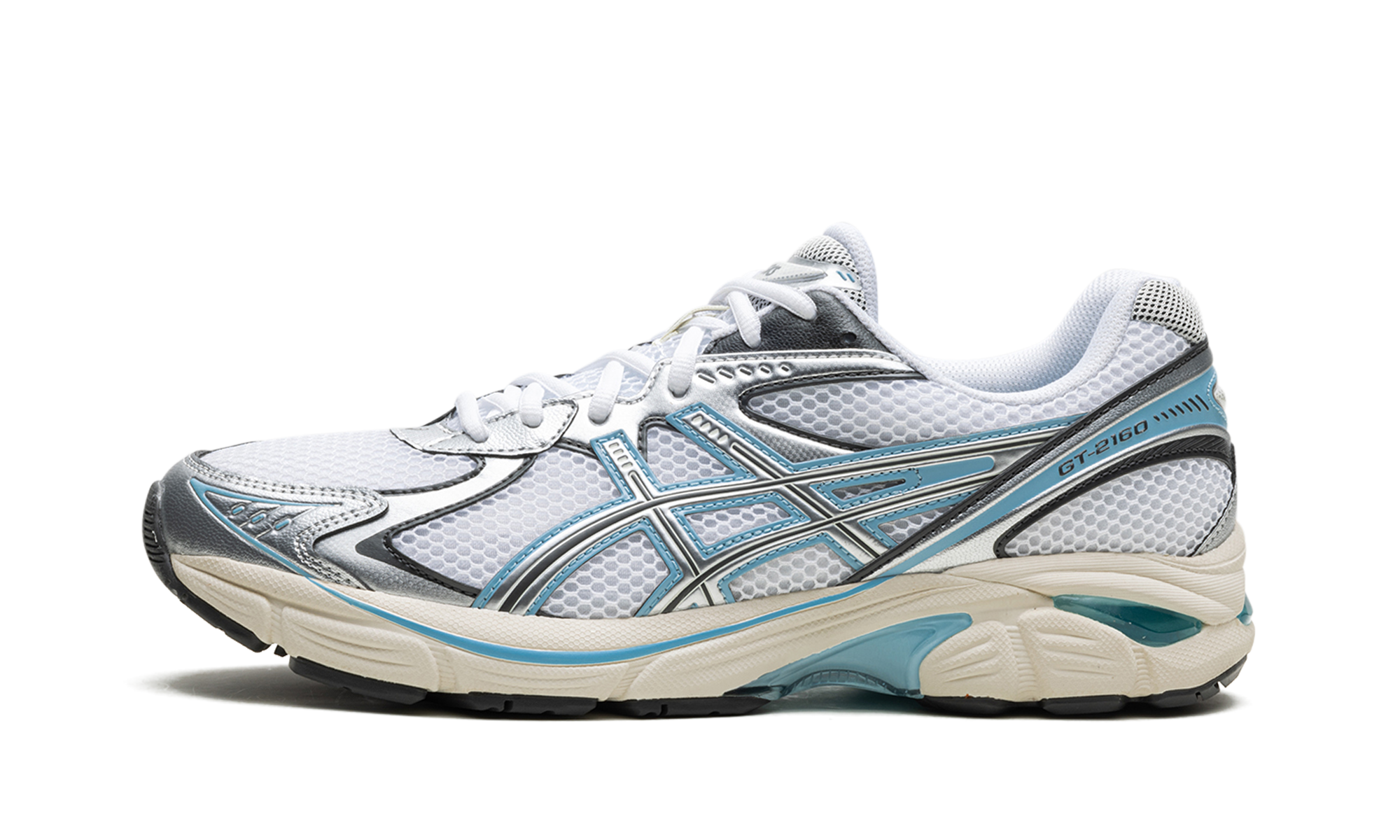 ASICS GT-2160 White Pure Silver Blue 5