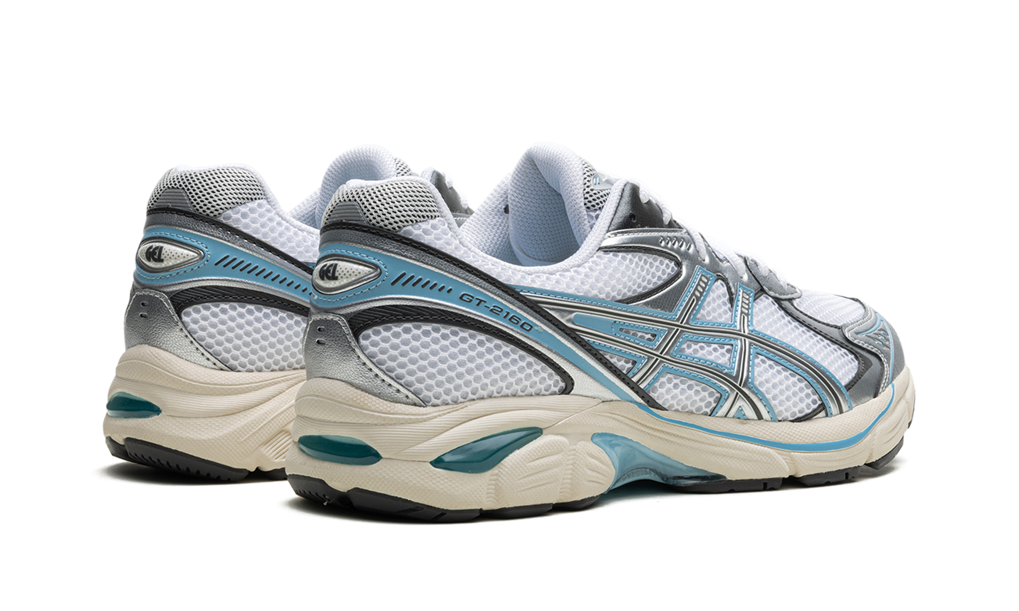 ASICS GT-2160 White Pure Silver Blue 8