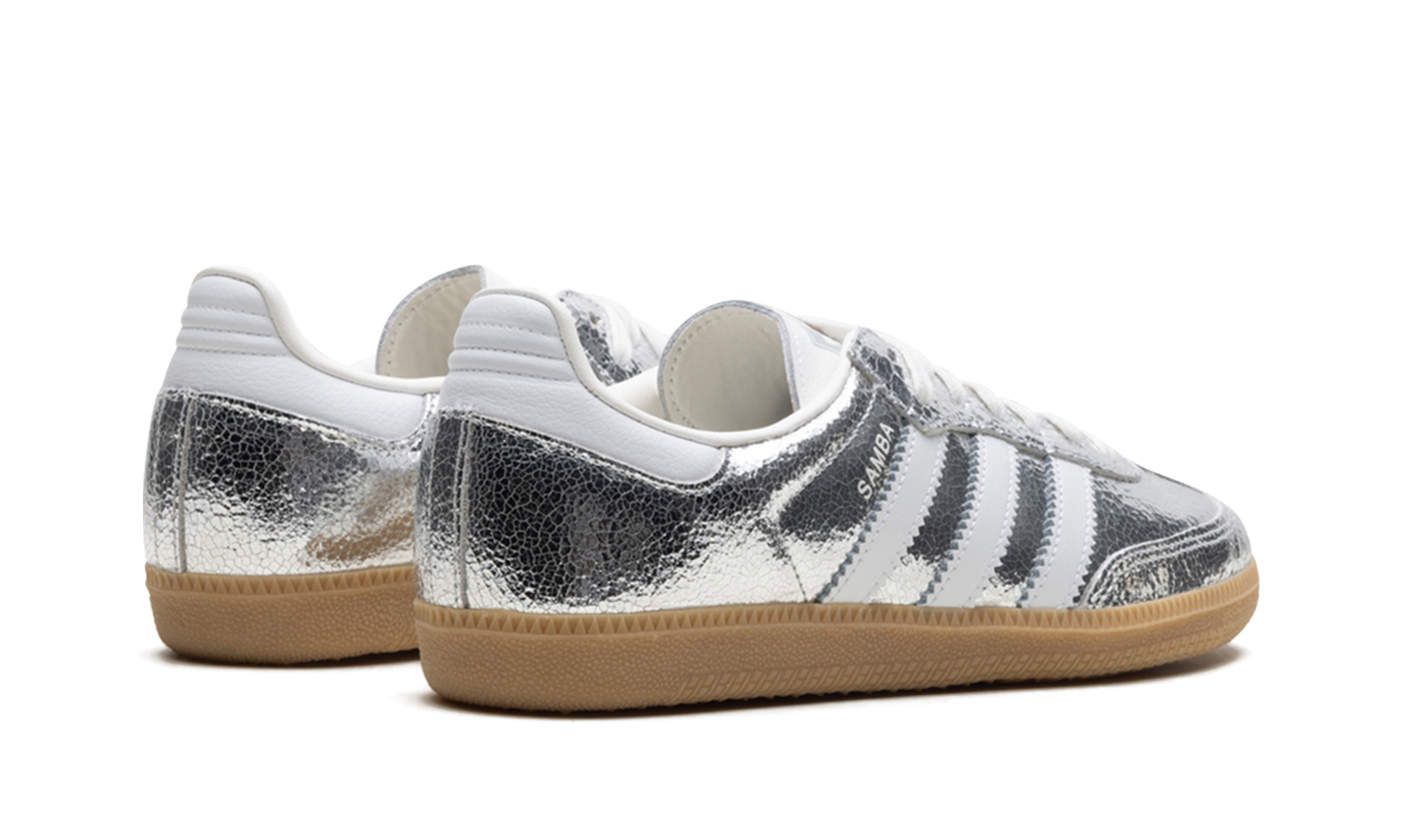 Adidas Samba Metallic Cracked Leather