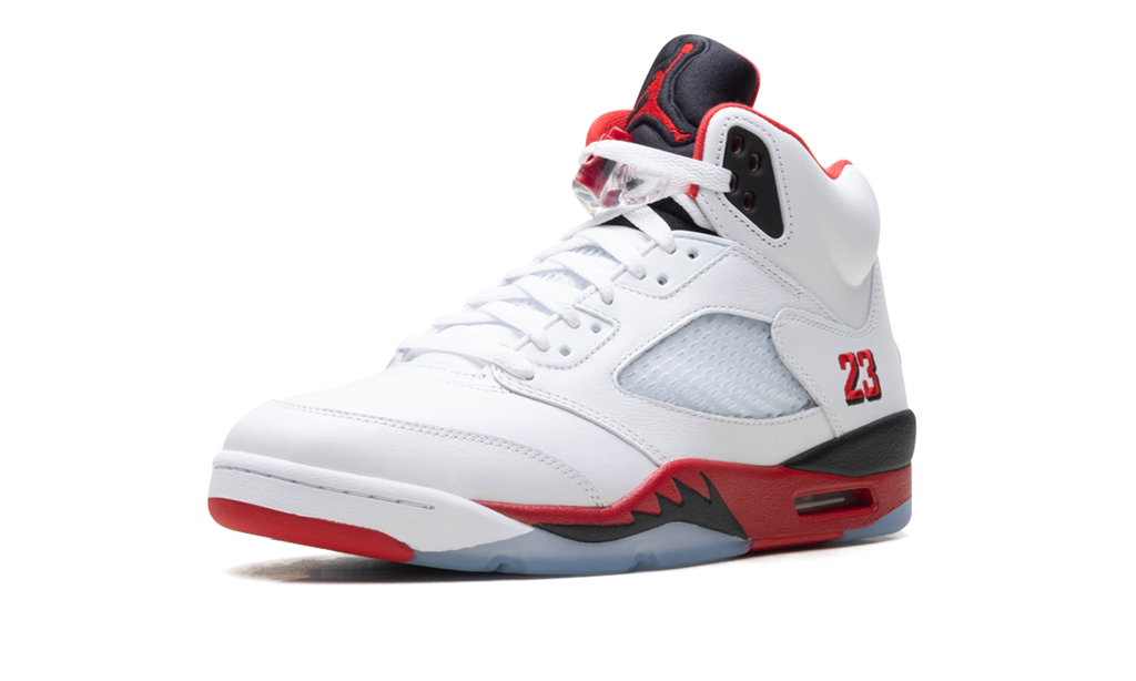 Air Jordan 5 Retro Fire Red Black Tongue (2025)