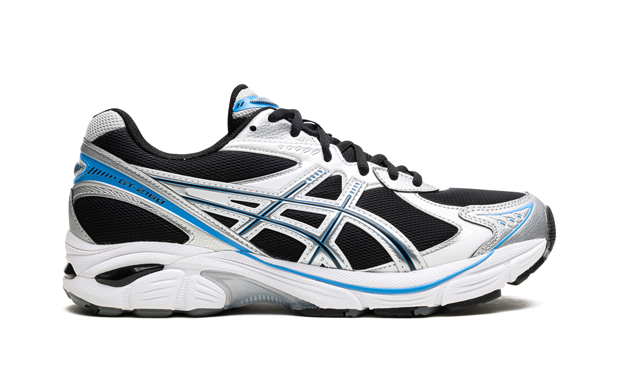 ASICS GT-2160 Black Pure Silver Bright Blue