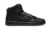 FAUST x Nike SB Dunk High 'Black and Metallic Gold' 7