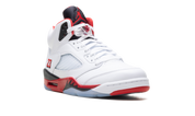 Air Jordan 5 Retro Fire Red Black Tongue (2025)