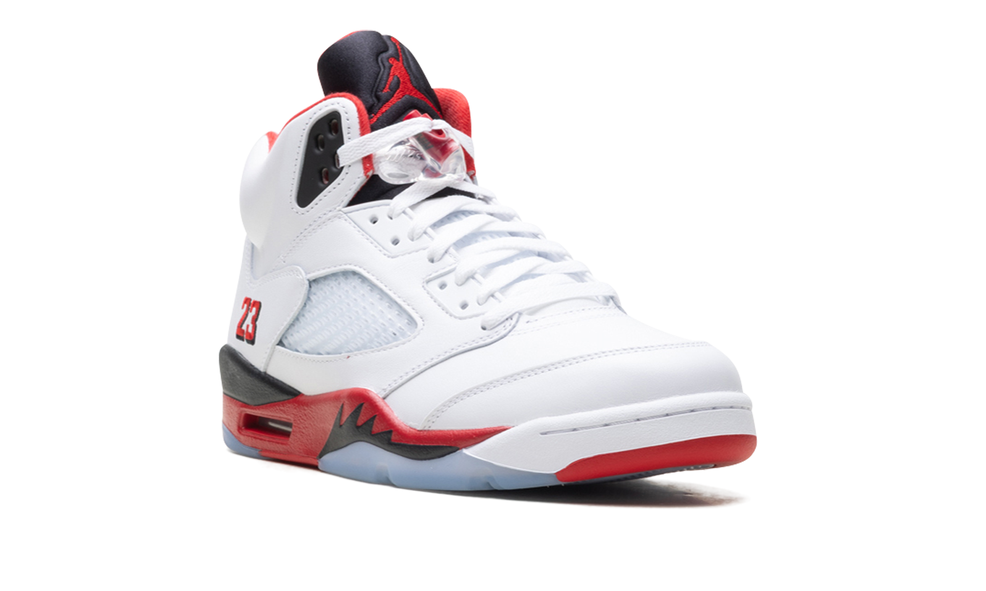 Air Jordan 5 Retro Fire Red Black Tongue (2025)
