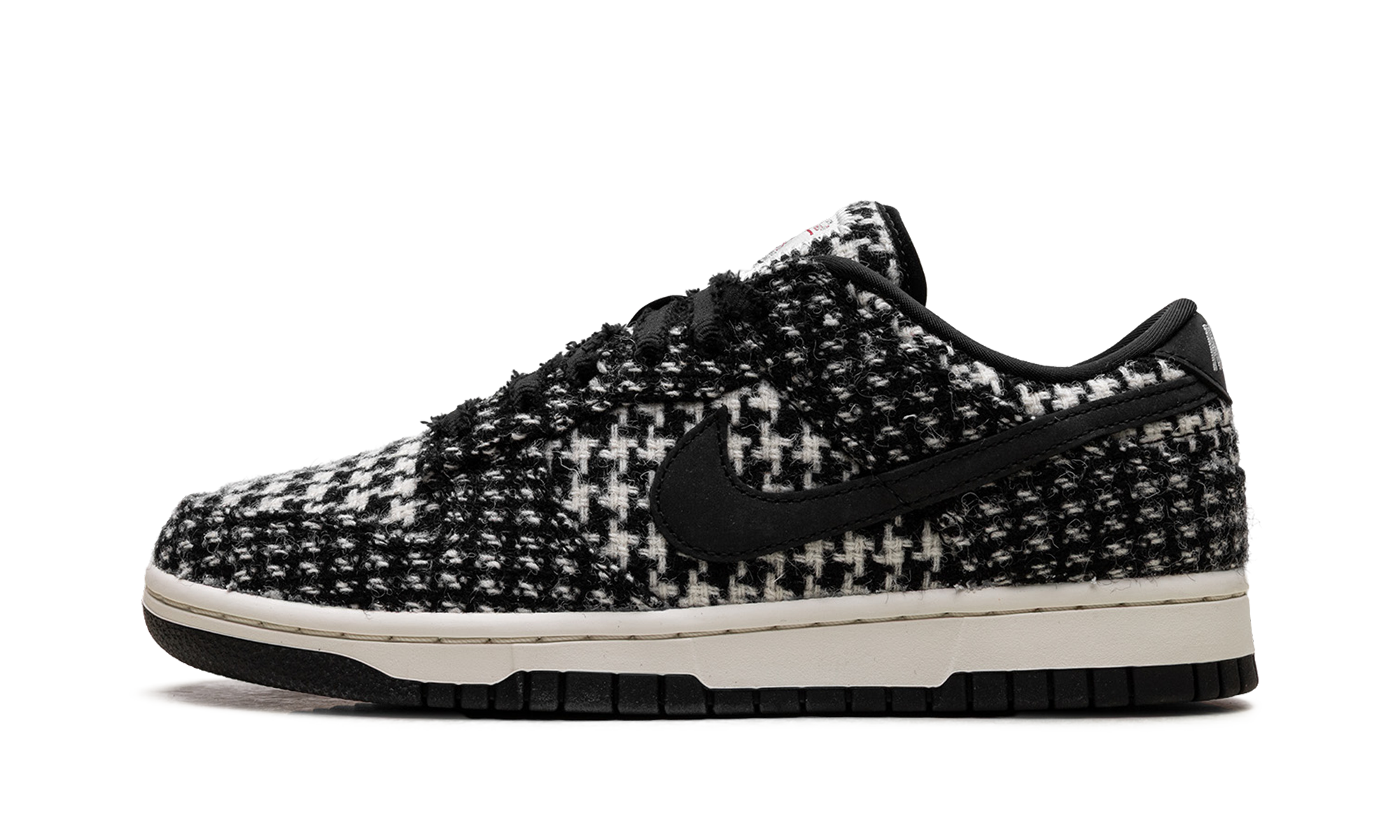 Nike Dunk Low Harris Tweed White Black Multi (W)