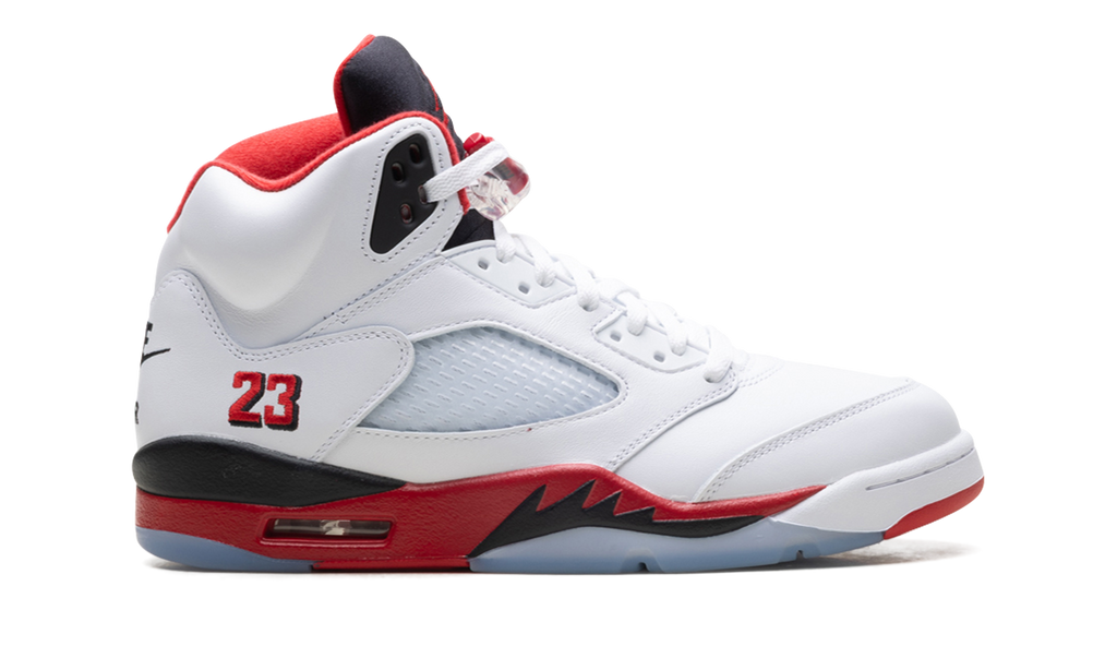 Air Jordan 5 Retro Fire Red Black Tongue (2025)