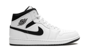 Air Jordan 1 Mid White Black