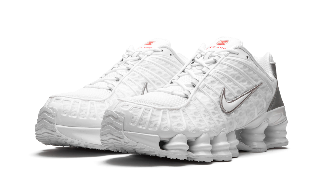 Nike Shox TL White Metallic Silver