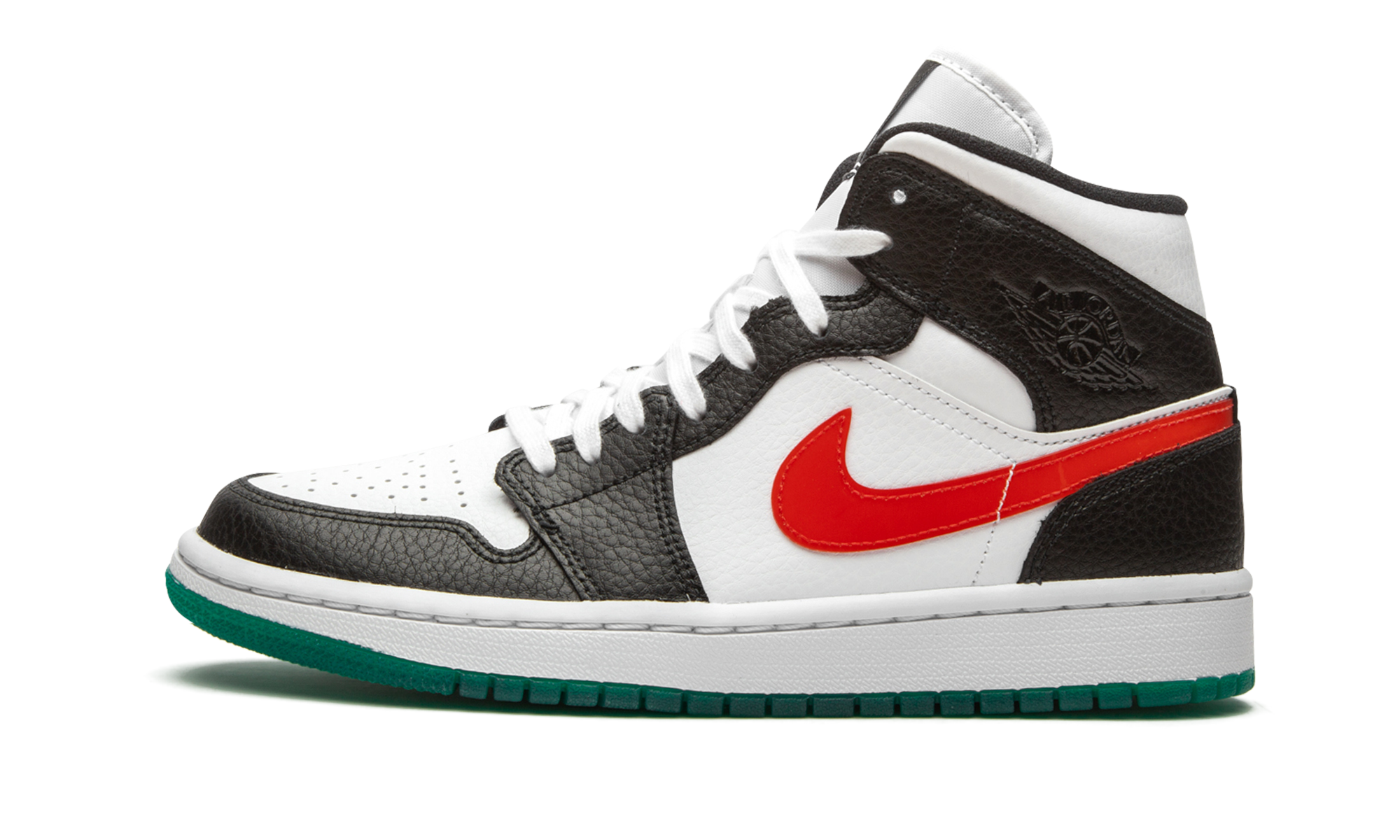 Jordan 1 Mid Alternate Swooshes Red Yellow (W) 2