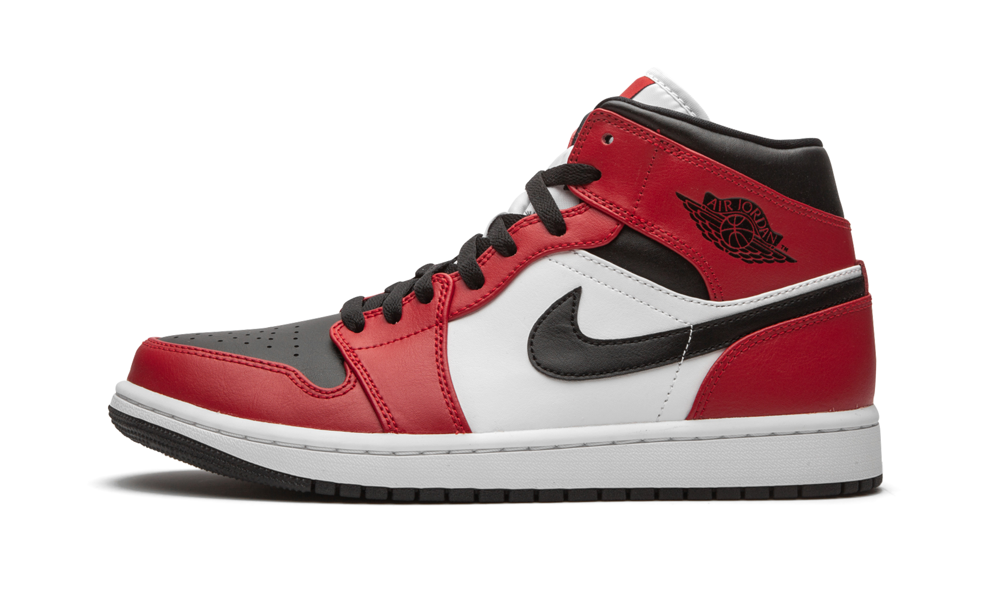 Jordan 1 Mid Chicago Toe 1