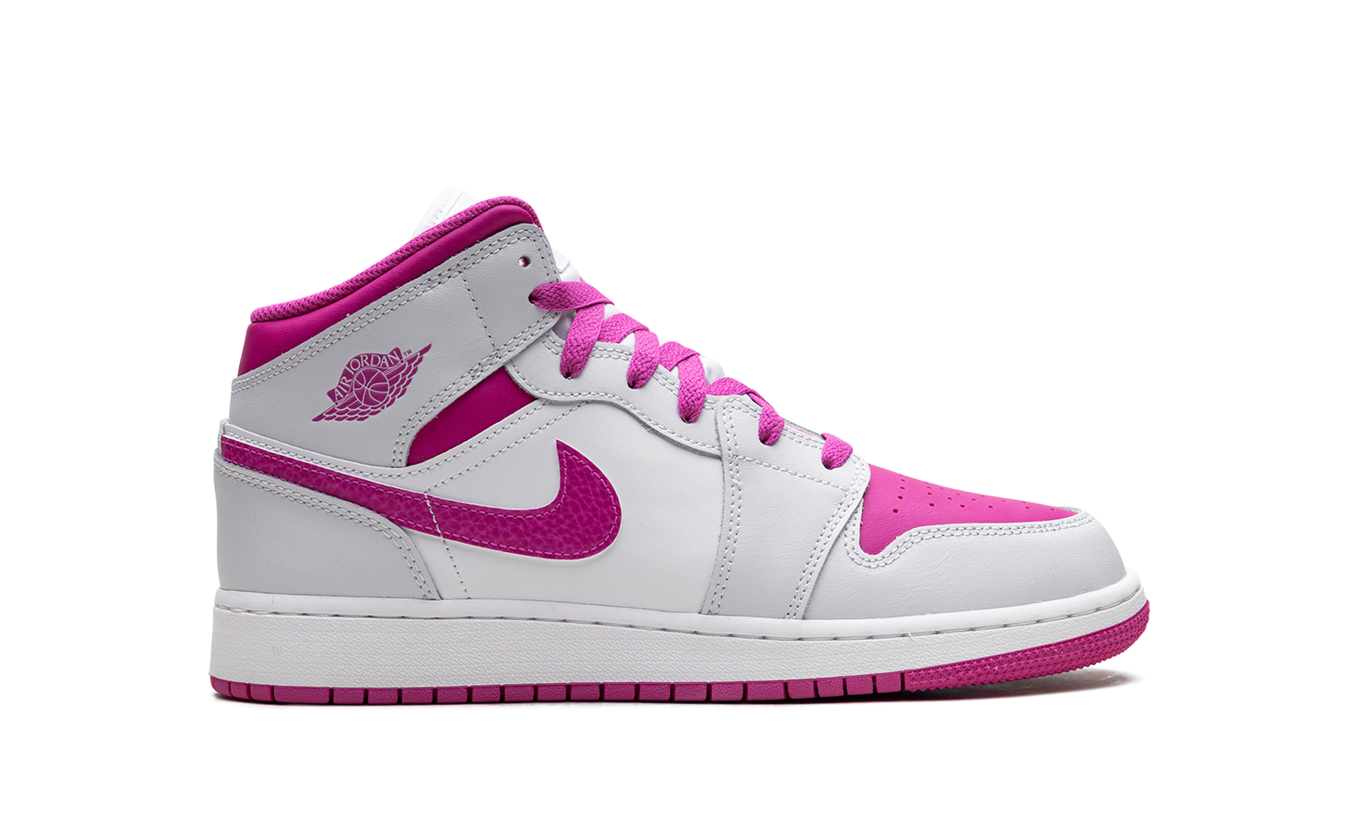 Jordan 1 Mid Fire Pink (GS) 7