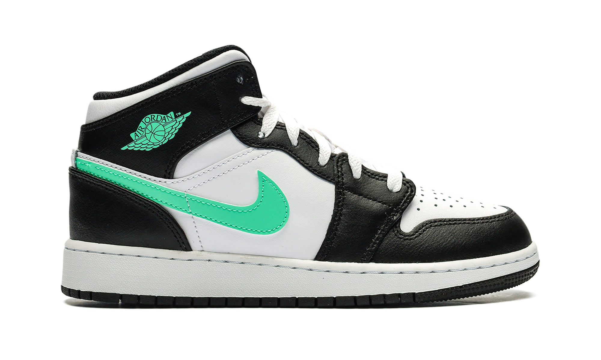Jordan 1 Mid Green Glow (GS) 7
