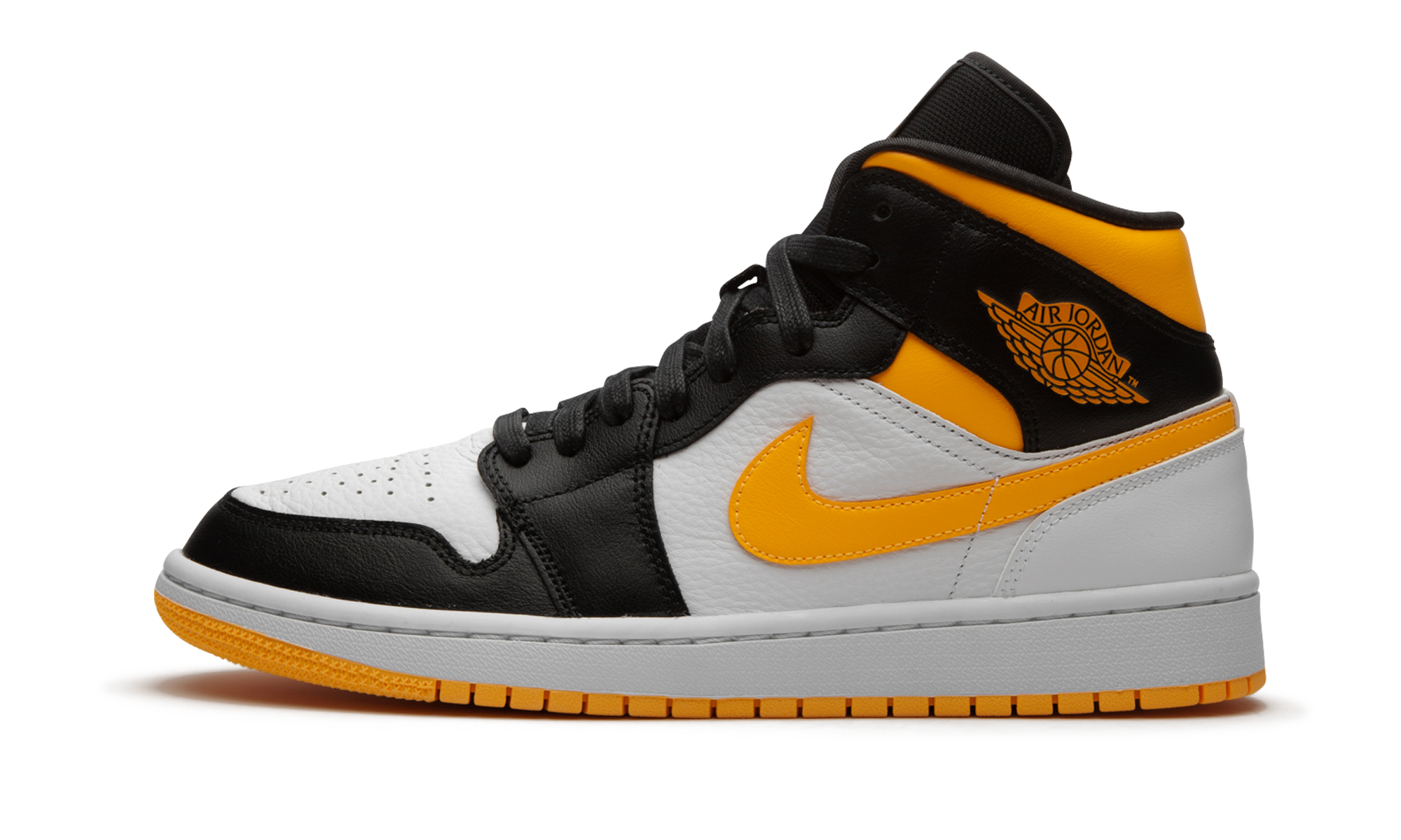 Jordan 1 Mid Laser Orange Black (W) 2