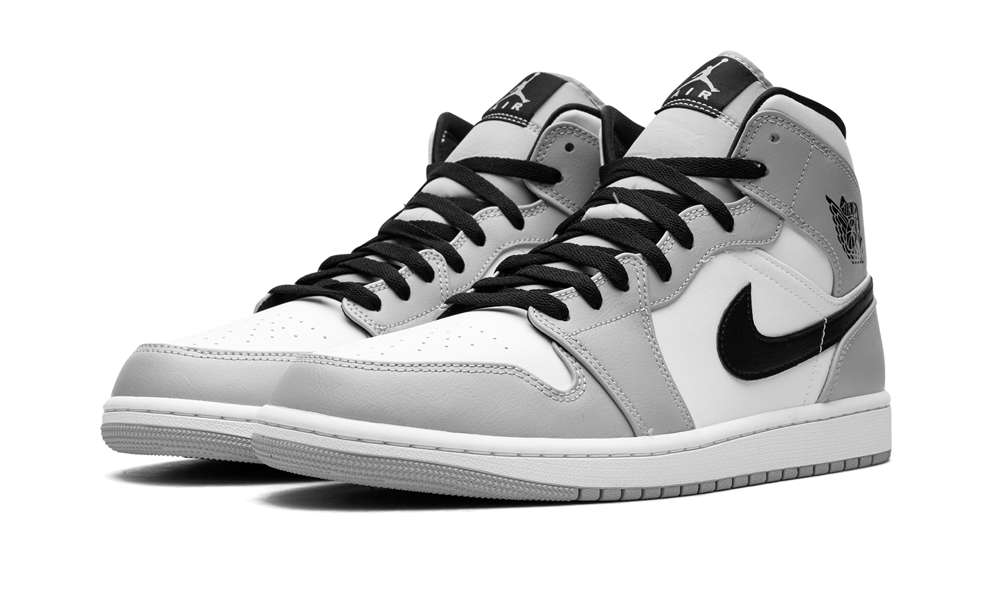 Jordan 1 Mid Light Smoke Grey 3