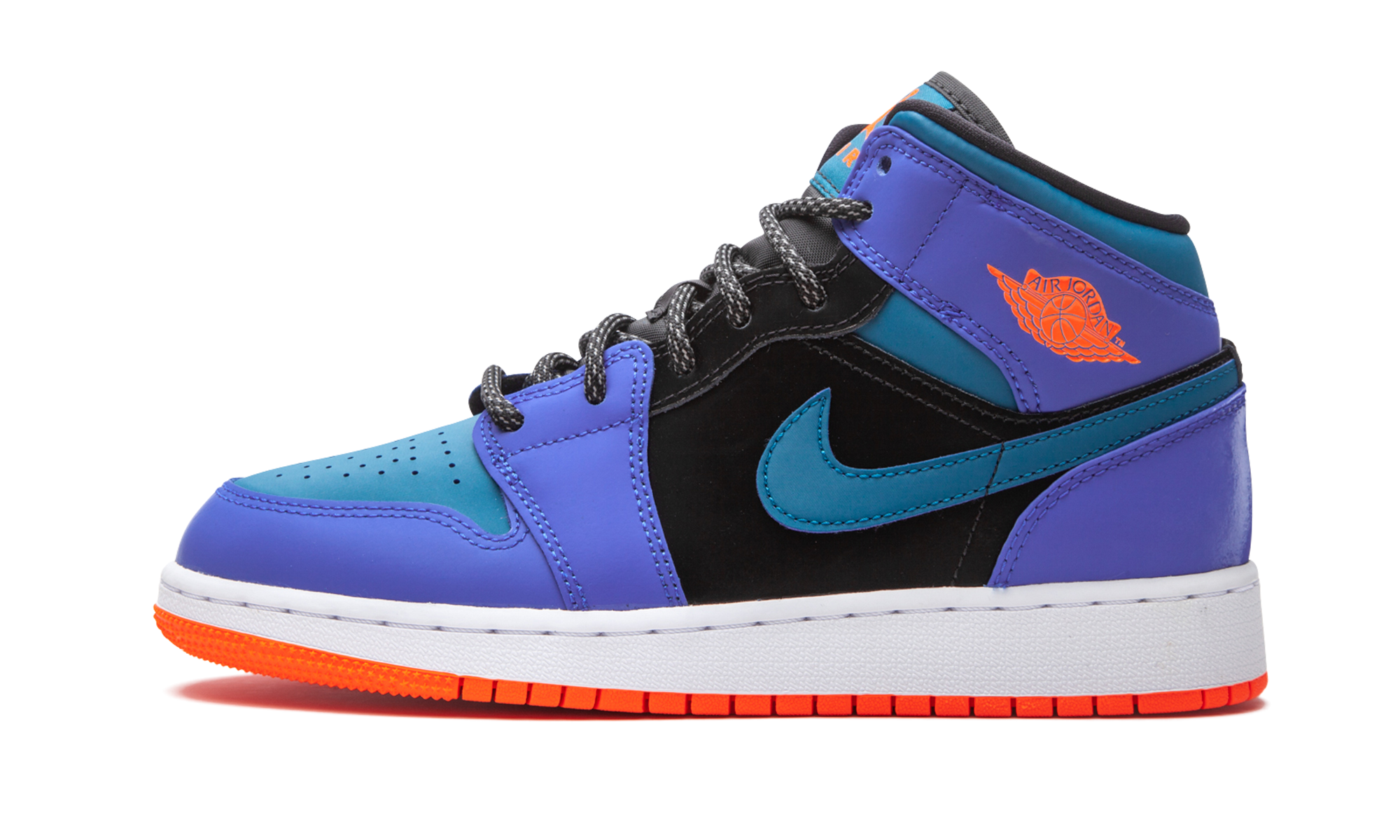 Jordan 1 Mid Racer Blue Green Abyss (GS) 2