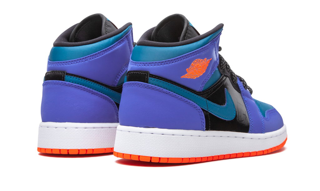Jordan 1 Mid Racer Blue Green Abyss (GS) 4