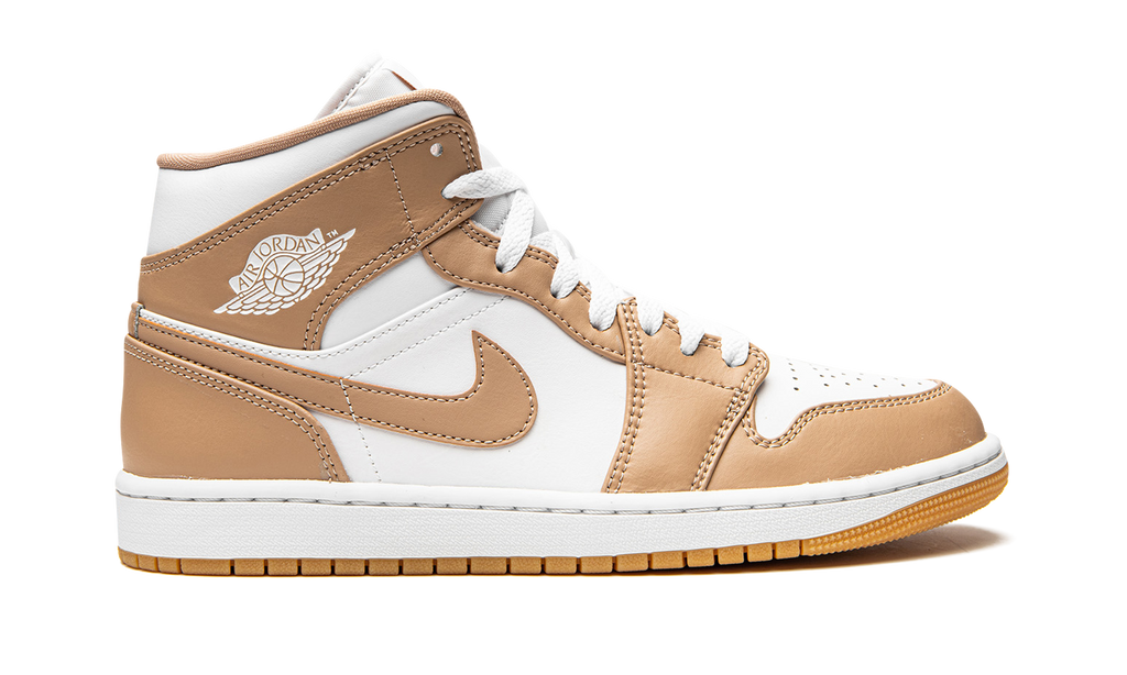 Jordan 1 Mid Tan Gum 7