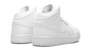 Jordan 1 Mid Triple White (GS) 4