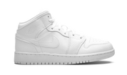 Jordan 1 Mid Triple White (GS) 7