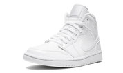 Jordan 1 Mid Triple White (W) 5