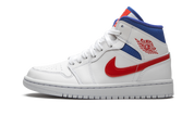 Jordan 1 Mid White Red Royal (W) 1