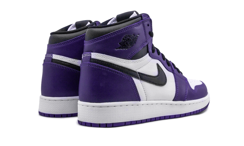 Jordan 1 Retro High Court Purple White (GS) 4