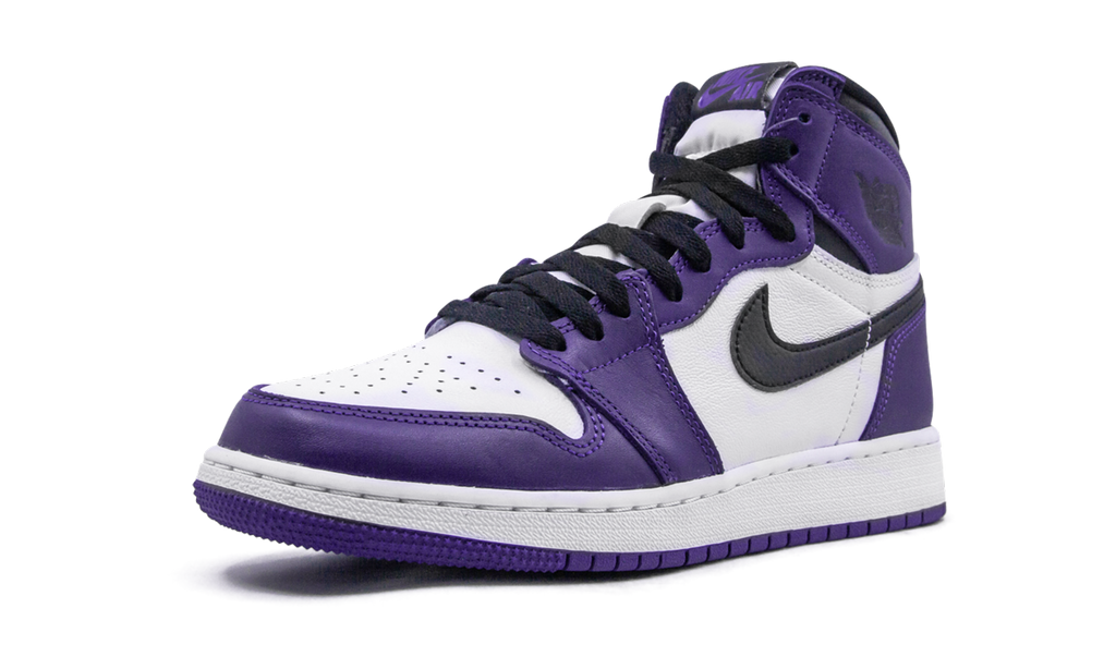 Jordan 1 Retro High Court Purple White (GS) 5