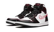 Jordan 1 Retro High Defiant White Black Gym Red 3