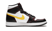 Jordan 1 Retro High Defiant White Black Gym Red 6