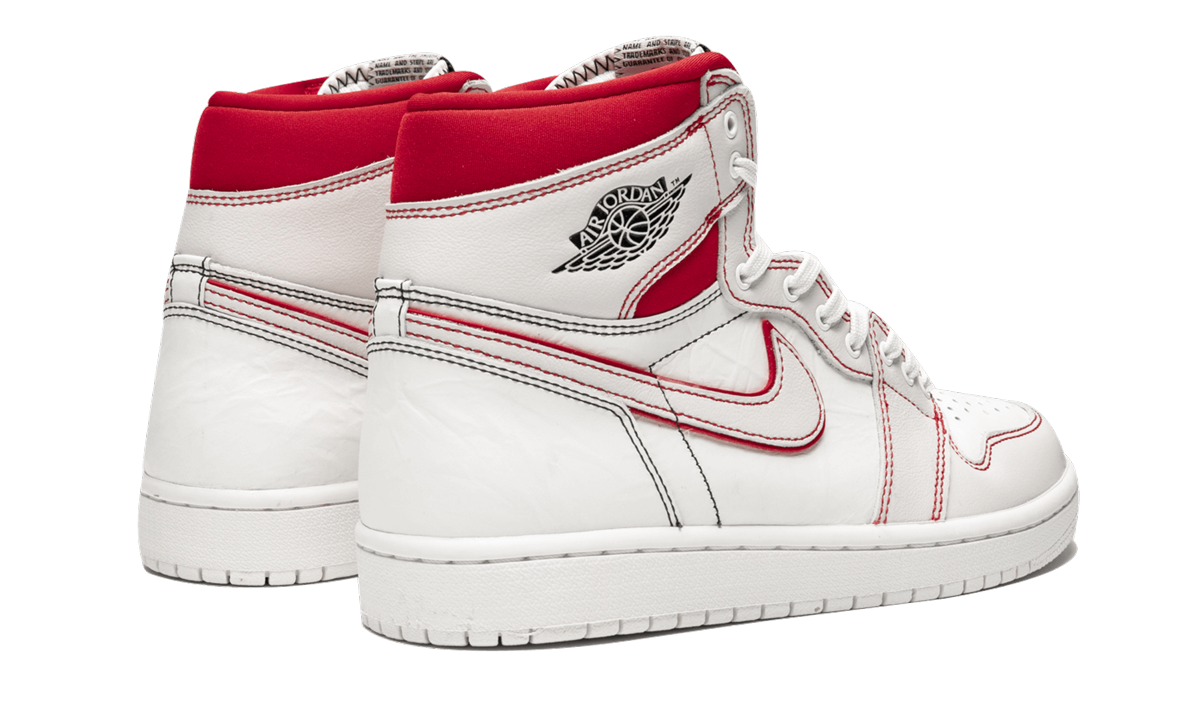 Jordan 1 Retro High Phantom Gym Red 4