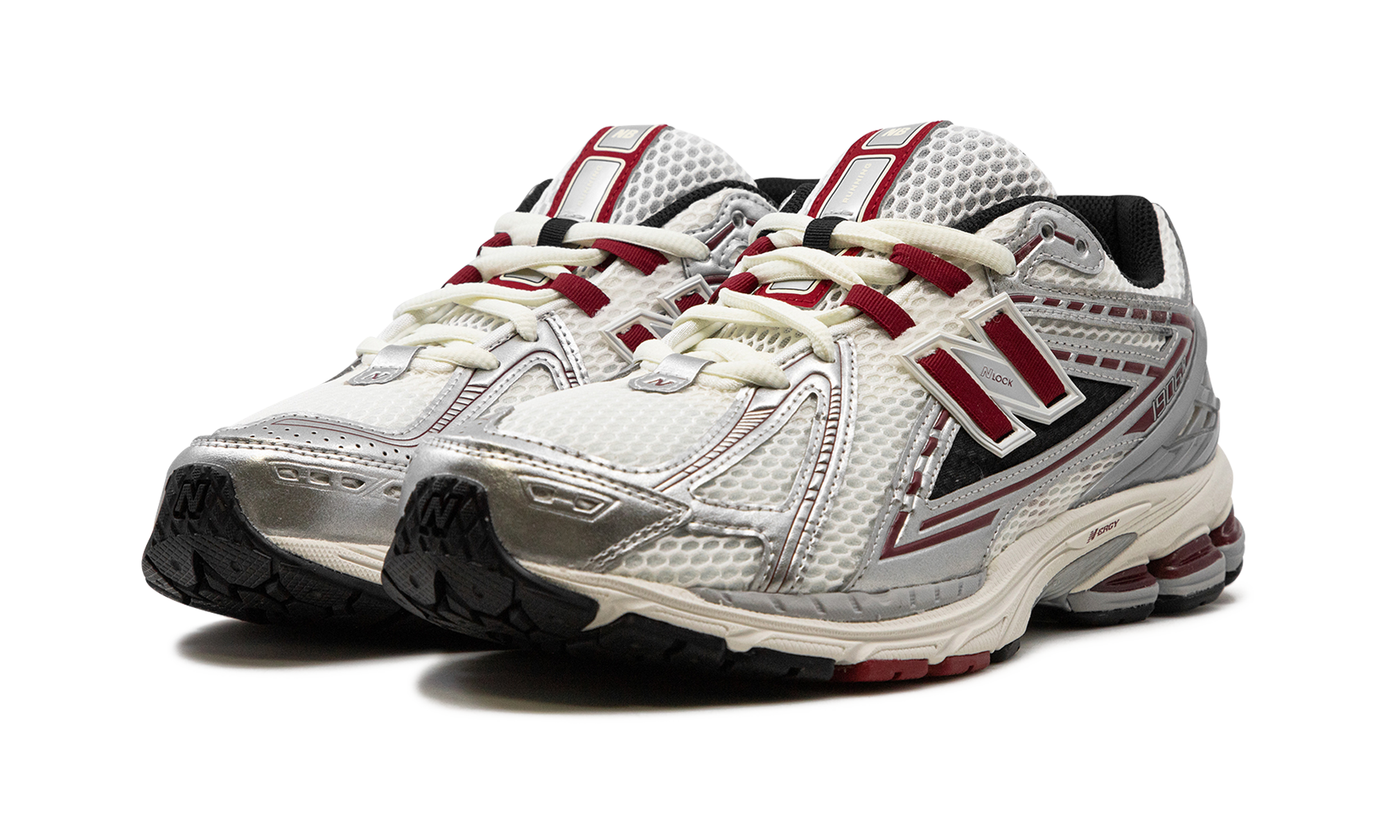 New Balance 1906R Silver Crimson 3