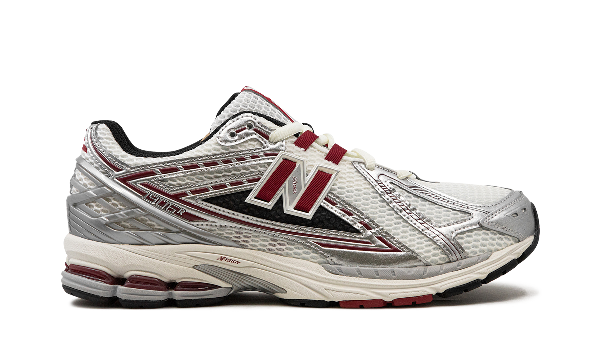 New Balance 1906R Silver Crimson 7