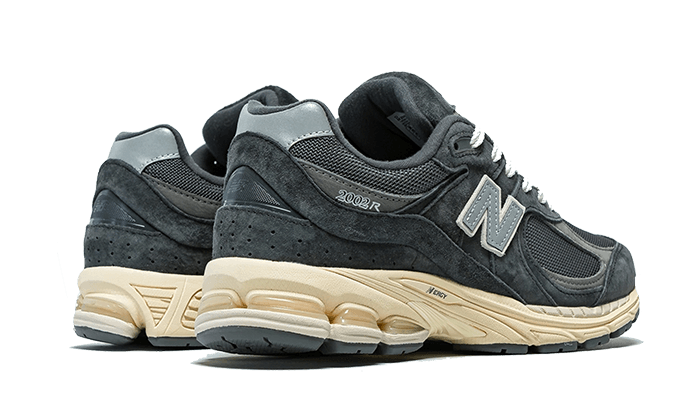 New Balance 2002R Black Dark Gray 3
