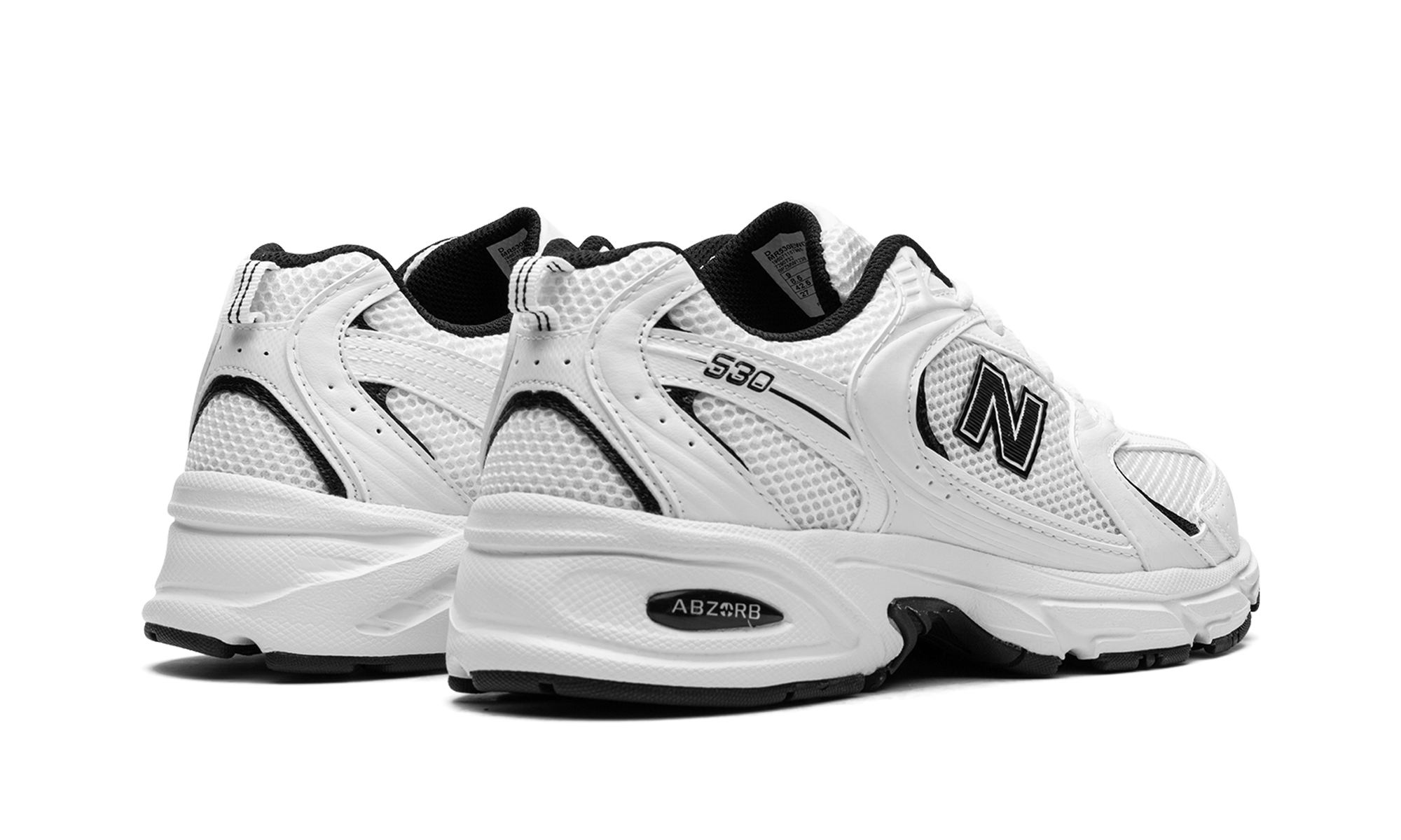 New Balance 530 White Black Details 4