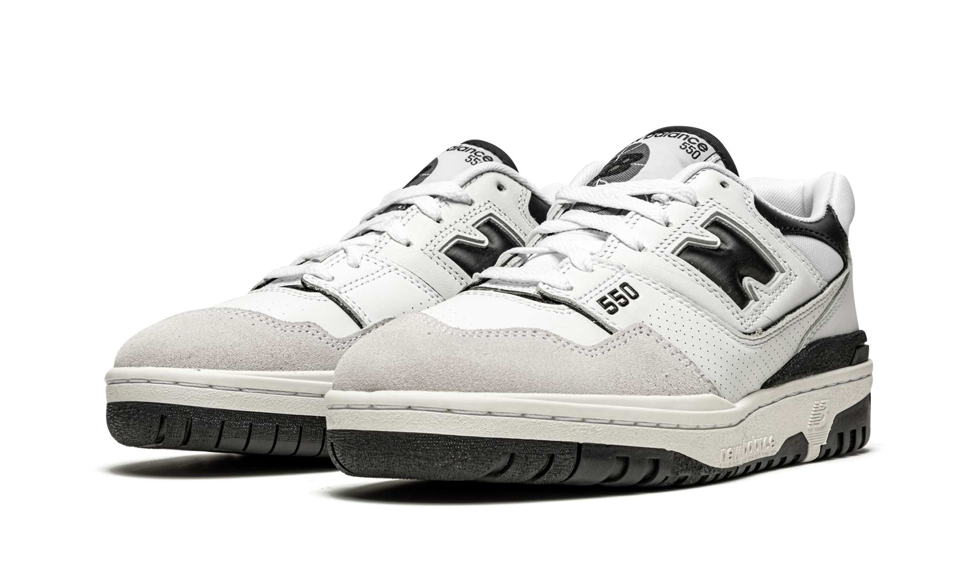 New Balance 550 Sea Salt Black 7
