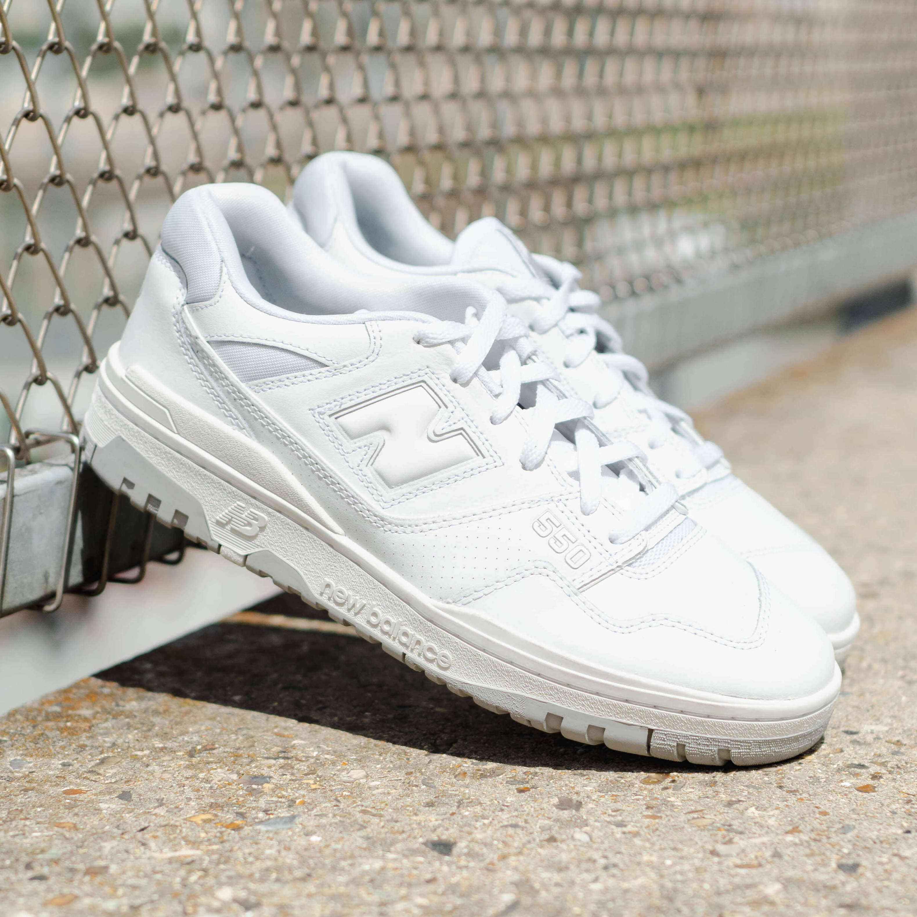 New Balance 550 White Gray 8