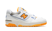 New Balance 550 White Vibrant Orange 7