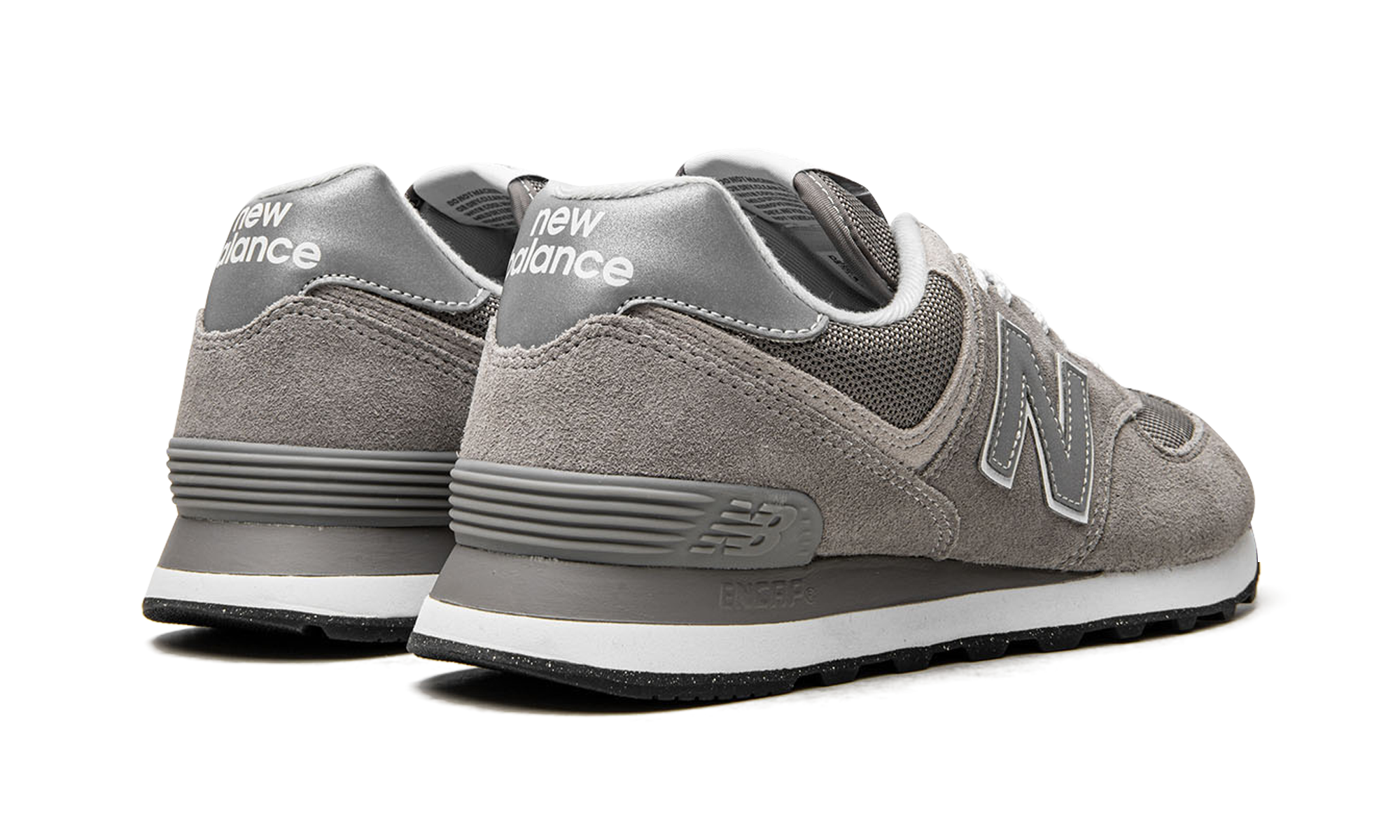 New Balance 574 Gray White (2022) 8