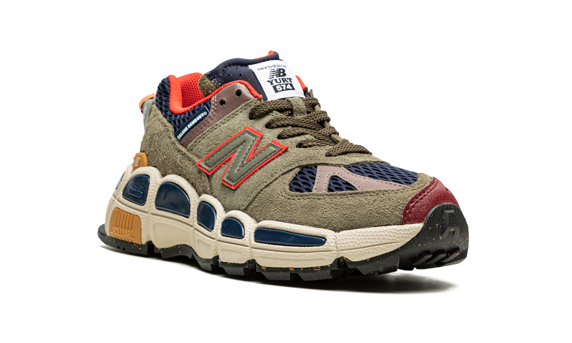 New Balance 574 Salehe Bembury Yurt Team Forest Green 7