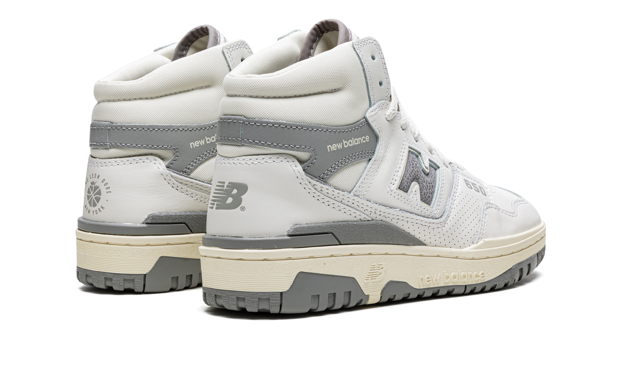 New Balance 650R Aime Leon Dore White Grey 3