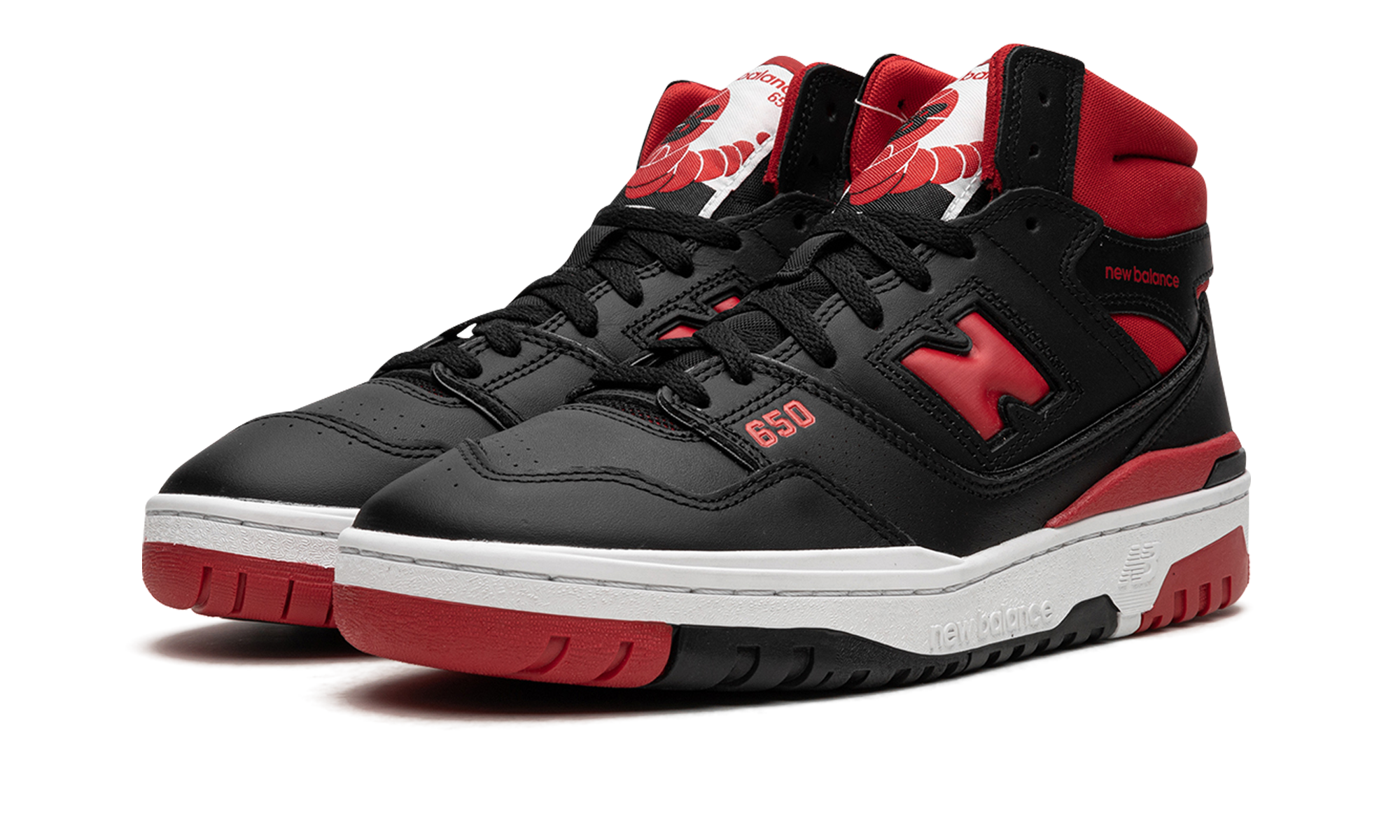 New Balance 650R Black Red