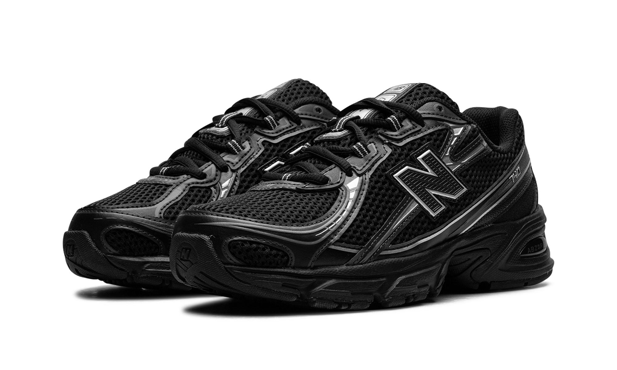 New Balance 740v2 Black Grey Silver 3