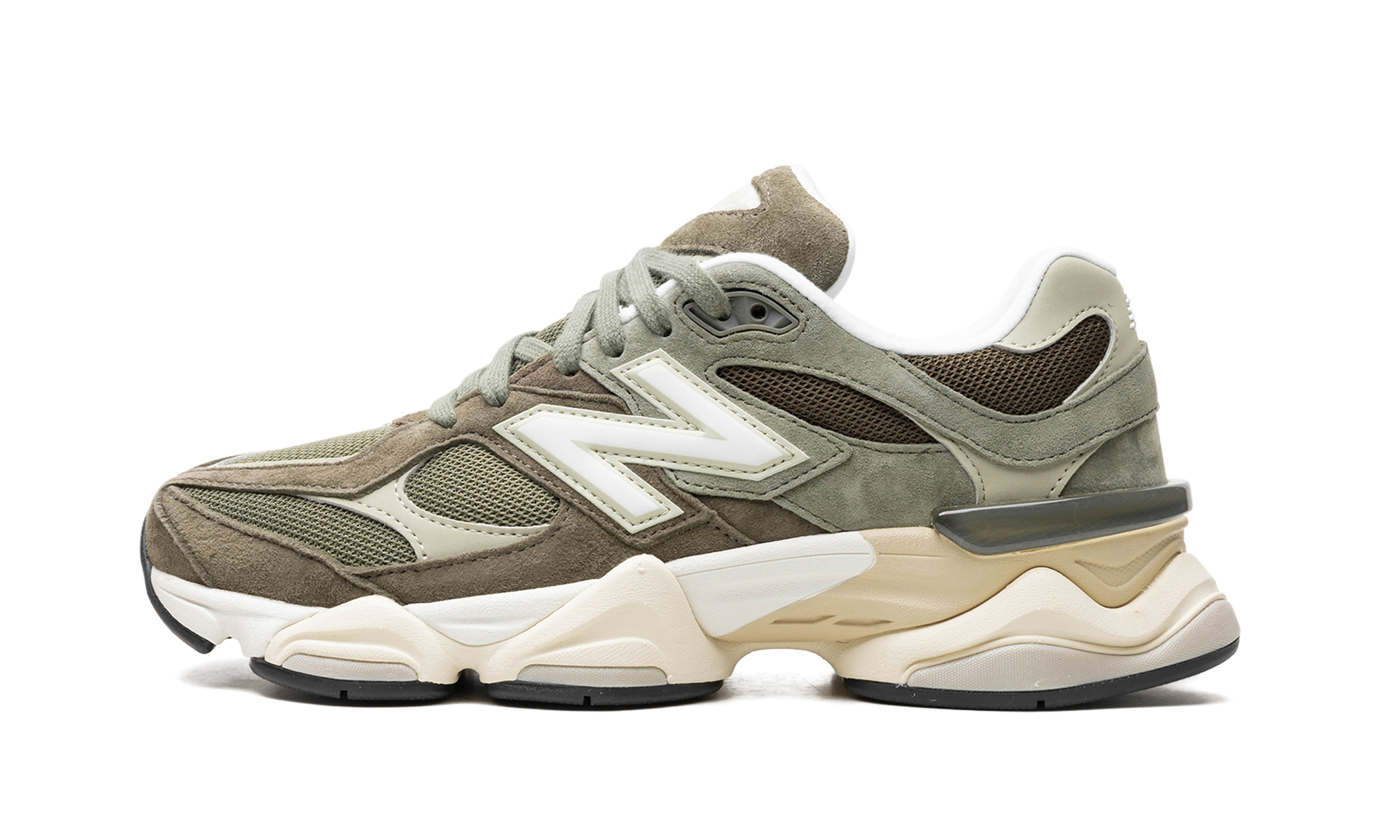 New Balance 9060 Dark Camo Sandstone 1