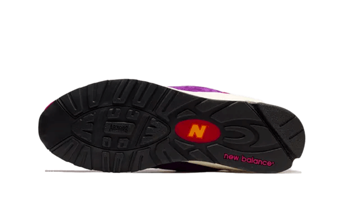 New Balance 990V2 Made in USA Teddy Santis Purple Yellow 3
